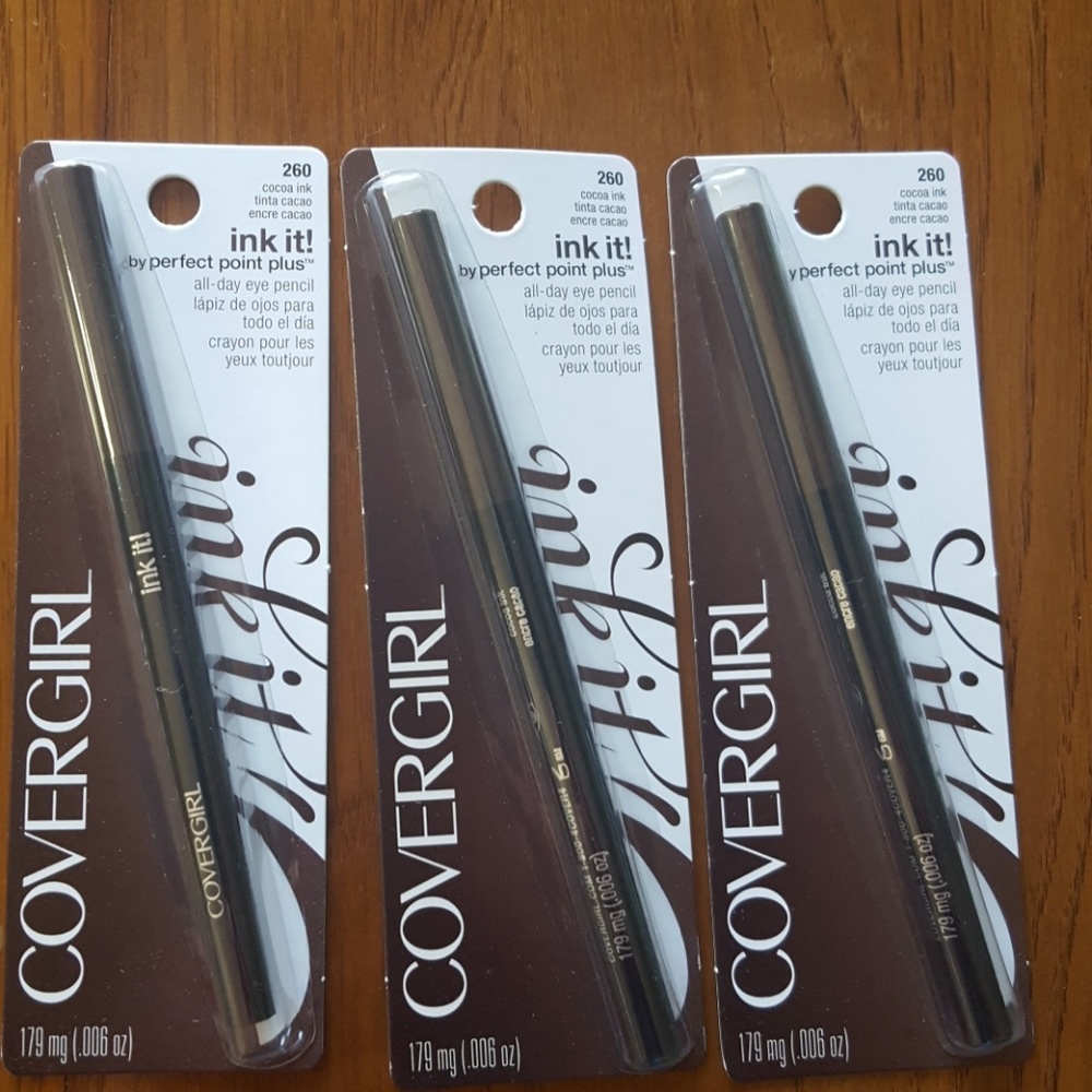 Covergirl eyeliner cocoa lot of 3